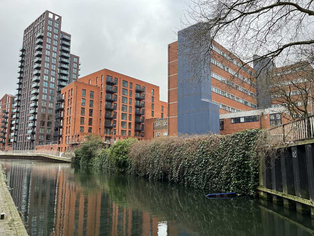The Construction of Snowhill Wharf - February 2023