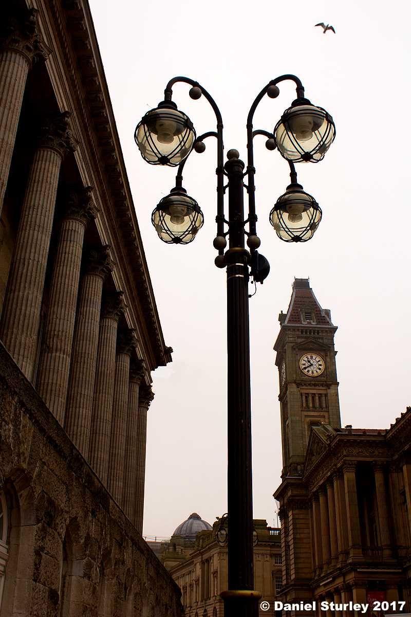 Birmingham's Ornate Lamp Posts