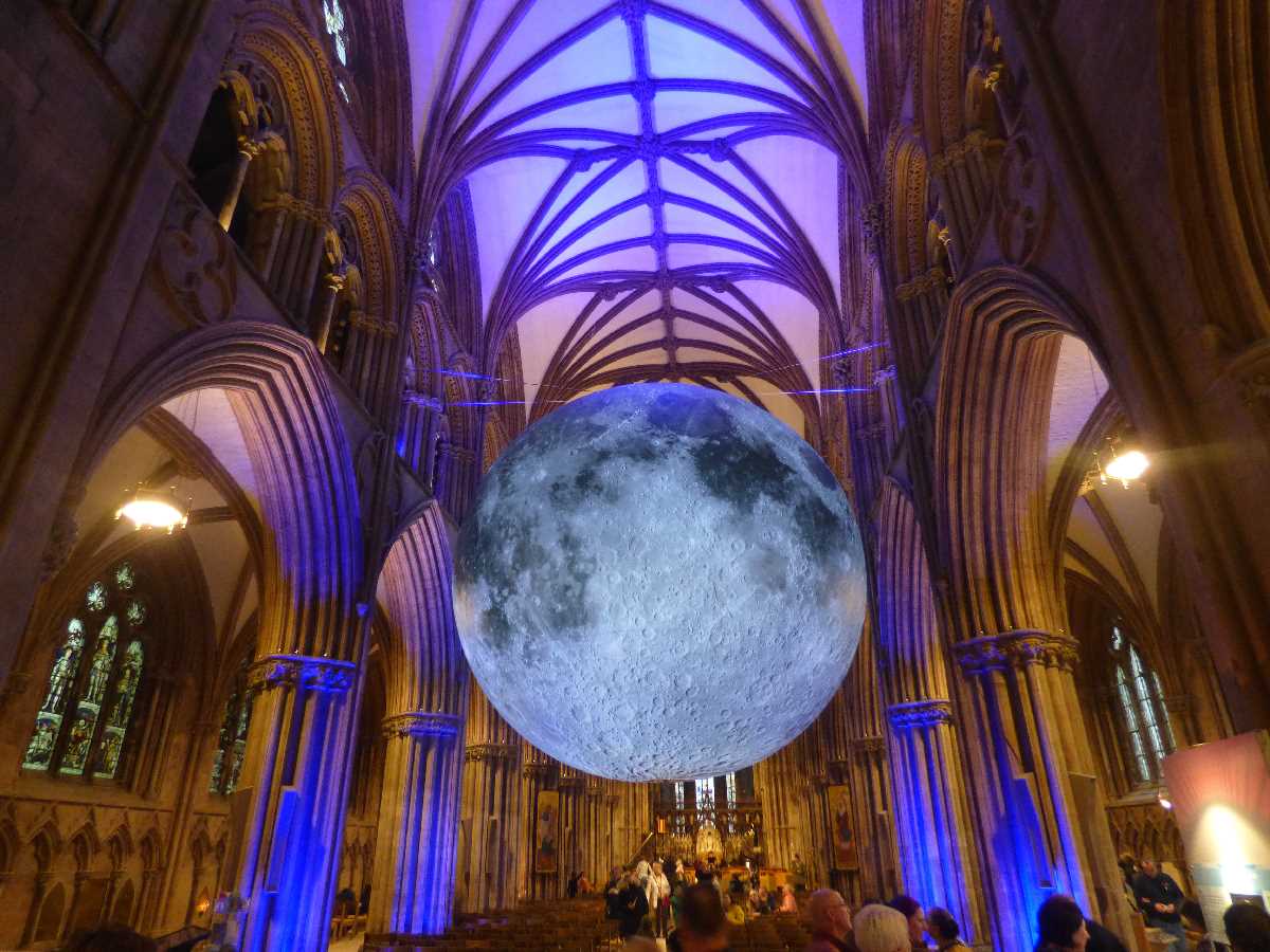 Museum of the Moon at Lichfield Cathedral